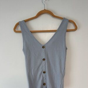 Caution To The Wind Light Blue Top